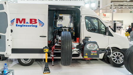 Мобильный грузовой шиномонтажный станок DIDO 26 MV + балансировка WB 200