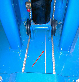 Трос розпарковки 208