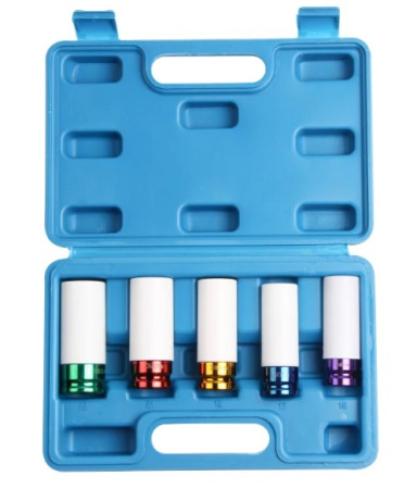 Набор головок 1/2" c пластмассовой вставкой 5 предмета 113189