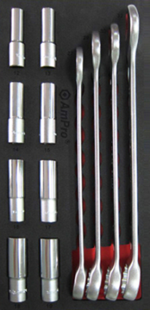 Набор ключей комбинированных , и головок 12PC 1/2 предмета