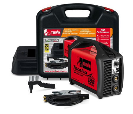 Tecnica 188 MPGE - Зварювальний апарат з аксесуарами в пластиковому кейсі      816212