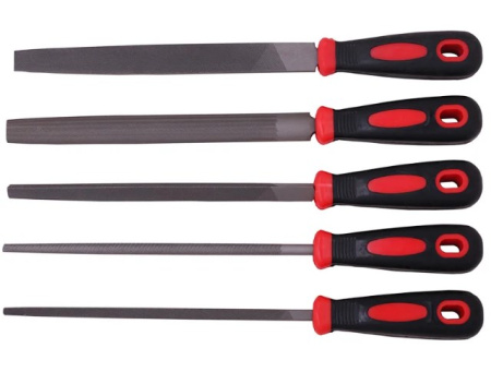 Набор напильников по металлу, 5 предметов 11097