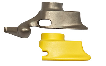 Большая накладка пластиковая на монтажную лапку