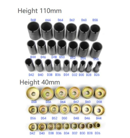 Набор съёмников сайленблоков с поршнем гидравлическим 18 т 101302D