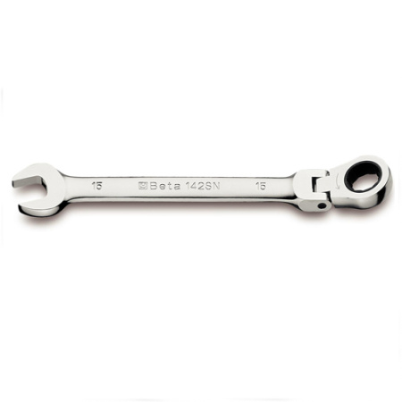 142SN - Ключ рожково накидний з поворотною головкою 22х22 мм.