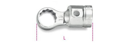 насадка рожковая на 17 для динамометрических ключей