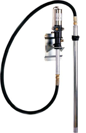 Насос для раздачи масла, прод.13л/мин, для бочек 208л, с гибким шлангом