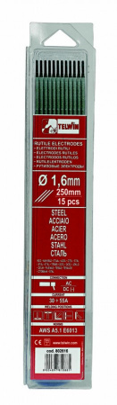 Рутилові зварювальні електроди для  сталі 1.6 мм.    старий код   802616