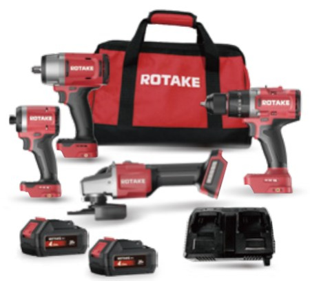 Аккумуляторный набор инструментов 20V 4шт.