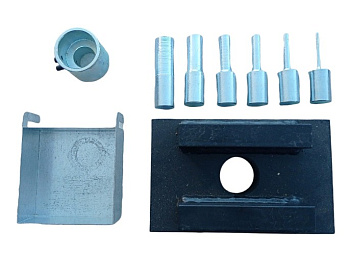 Набор переходников с плитой и лотком для пресса PR10-30