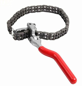 Ключ для снятия масляного фильтра цепной усиленный 60-160 мм 114023