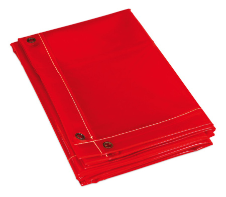 Червоний захисний екран 1740Х1740ММ