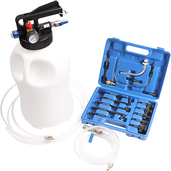 Устройство для заливки и замены  масла пневматической коробки передач  101294K