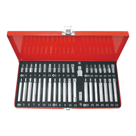 Набор бит с адаптерами 3/8" и 1/2" , 40 предметов  T33272