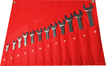 Набор ключей комбинированных 12 предметов 6-27 мм NKK012 6-27