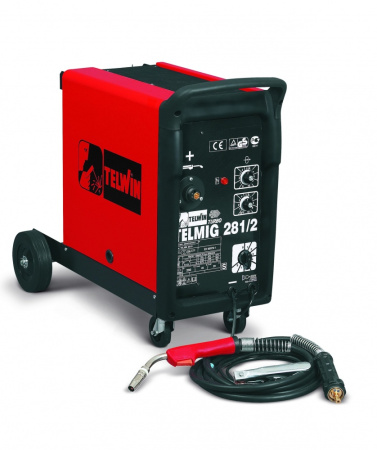 Telmig 281/2 Turbo - Зварювальний напівавтомат (230В) 40-270 А      820099