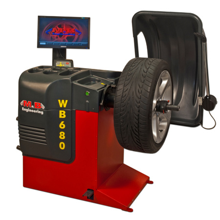 Балансировочный станок Автомат 220V M&B Engineering WB680 LED
