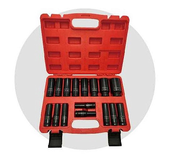 Набор ударных головок 1/2