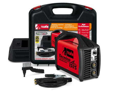 Tecnica 151/S - Зварювальний апарат з аксесуарами в пластиковому кейсі     816202