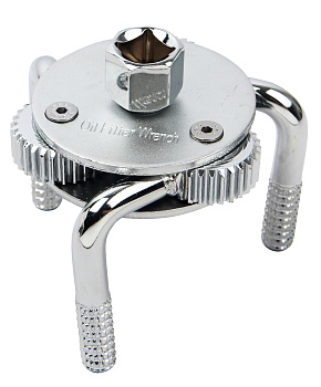 Съемник масляного фильтра трехлапый 75-120 мм  T70301