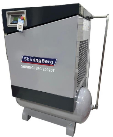 Винтовой компрессор ShiningBerg - 20T с 300 л ресивером