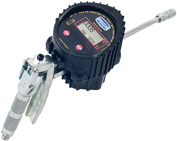 Электронный счетчик расхода консистентных смазок с пистолетом