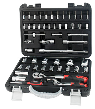 Набор головок и аксессуаров 1/4