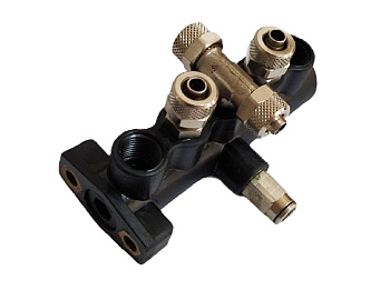 Педальная раздатка на цилиндр отрыва борта(автомат)