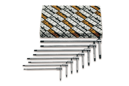 набор из 14 T-образных 6-гранных ключей трехсторонних (арт. 951)