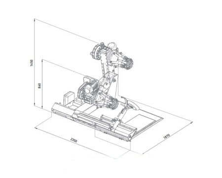 Шиномонтажный станок для грузовых автомобилей 14" - 56" 380V M&B Engineering Dido 56