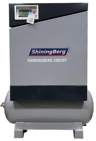 Винтовой компрессор ShiningBerg - 20T с 300 л ресивером