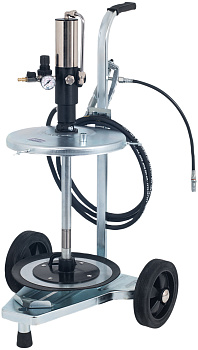 Установка для раздачи консистентных смазок подт тару 20 кг.