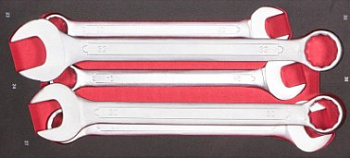 Набор ключей комбинированных ShiningBerg ложементе 5 ед. (11210)