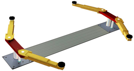 Плунжерный двухцилиндровый подъемник 3200 кг