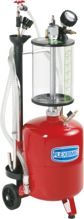 Установка вакуумного отбора масла емкостью 24л. с предкамерой 6,5л.