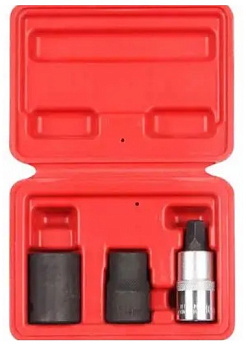 Набор пятигранных головок для тормозных суппортов 3ед.