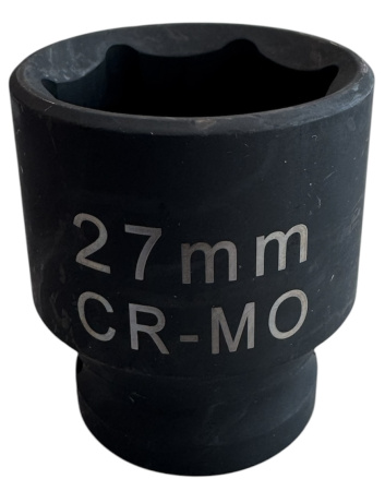 Головка ударная 6-гранная, 27мм, 1/2"