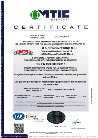 Балансировочный станок Автомат 220V M&B Engineering WB 400 XL P  line