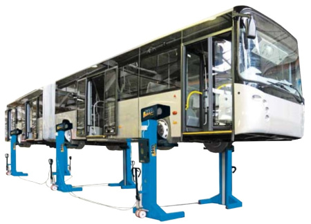 Мобильные подкатные колонны 7,5т 6-ти стоечный HPA 75 Series (Италия)