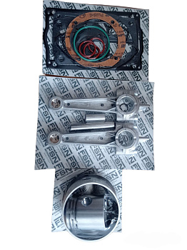 Набор прокладок  ВК-19 з двумя поршнями и кольцами и шатунами - производилось с  2017 года.