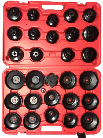 Набор съёмников масляных фильтров, 30 предметов 1-A1076