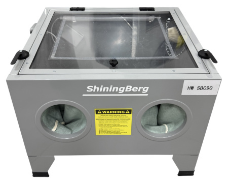 Настольный пескоструйный аппарат 90л.