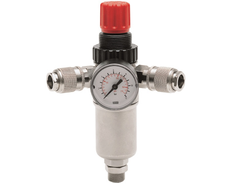 Редуктор давления для компрессора 3/8", 0÷10 бар
