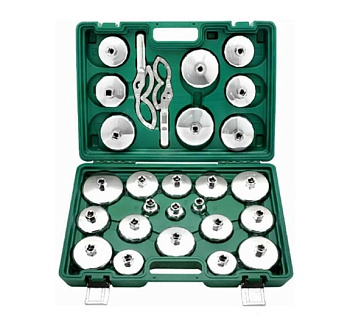 Набор съёмников масляных фильтров, 27 предметов 118494