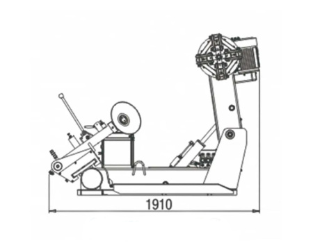 Шиномонтажный станок для грузовых колес 14-56" ShiningBerg TR 56