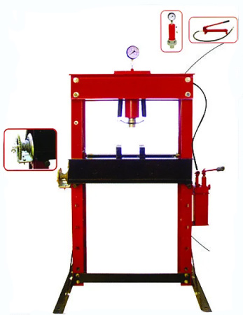 Пресс напольный пневмогидравлический 40000 кг