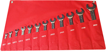 Набор ключей рожковых 12 предметов 6-32 мм NTK012 6-32