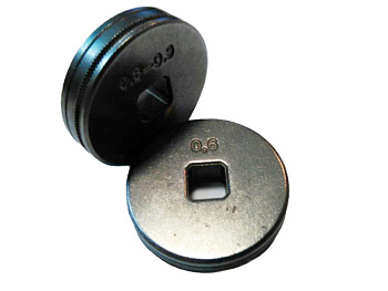 Ролик для полуавтоматов 0.6 - 0.9 мм. Fe 722529