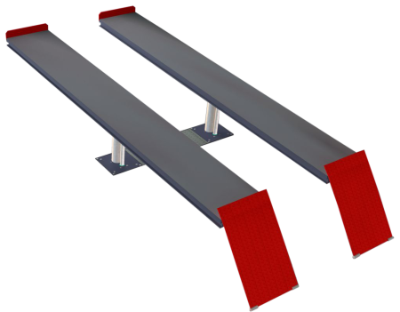 Плунжерный двухцилиндровый подъемник 5000 кг