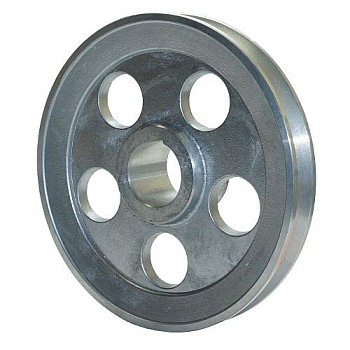 Шкив електромотора 7.5 квт под ремень  на BK 20 диаметр- 180 мм